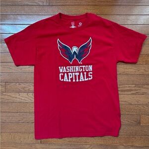 Vintage Washington capitals button up